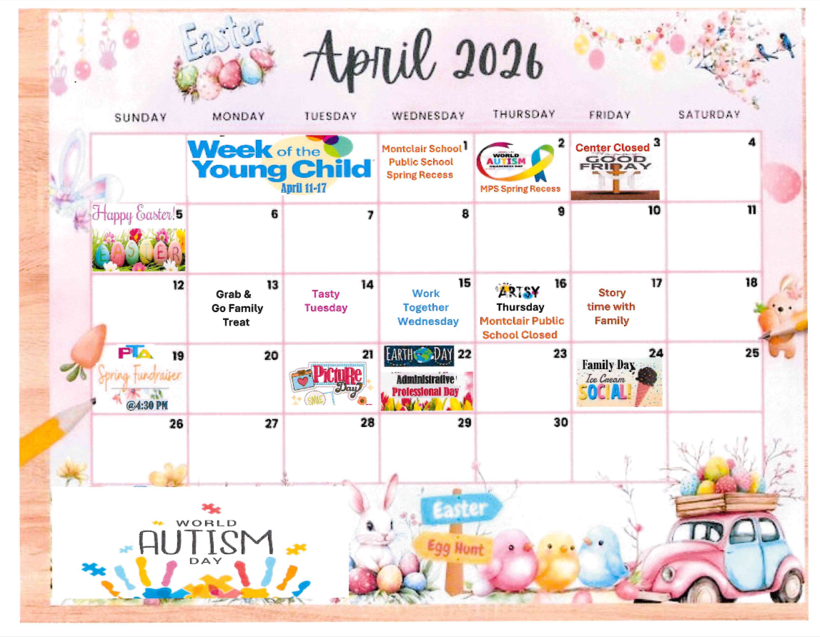 APRIL 2026 Calendar