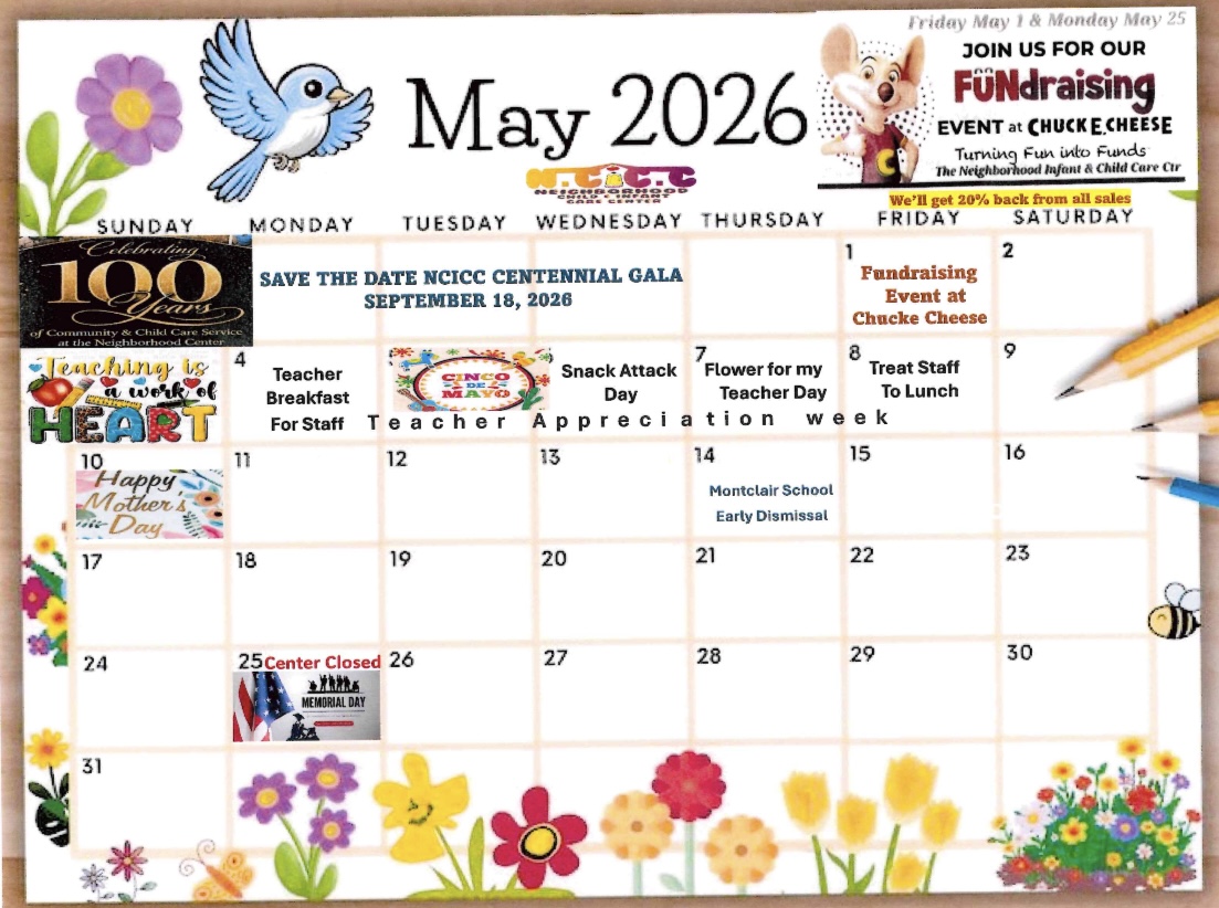 MAY 2026 CALENDAR